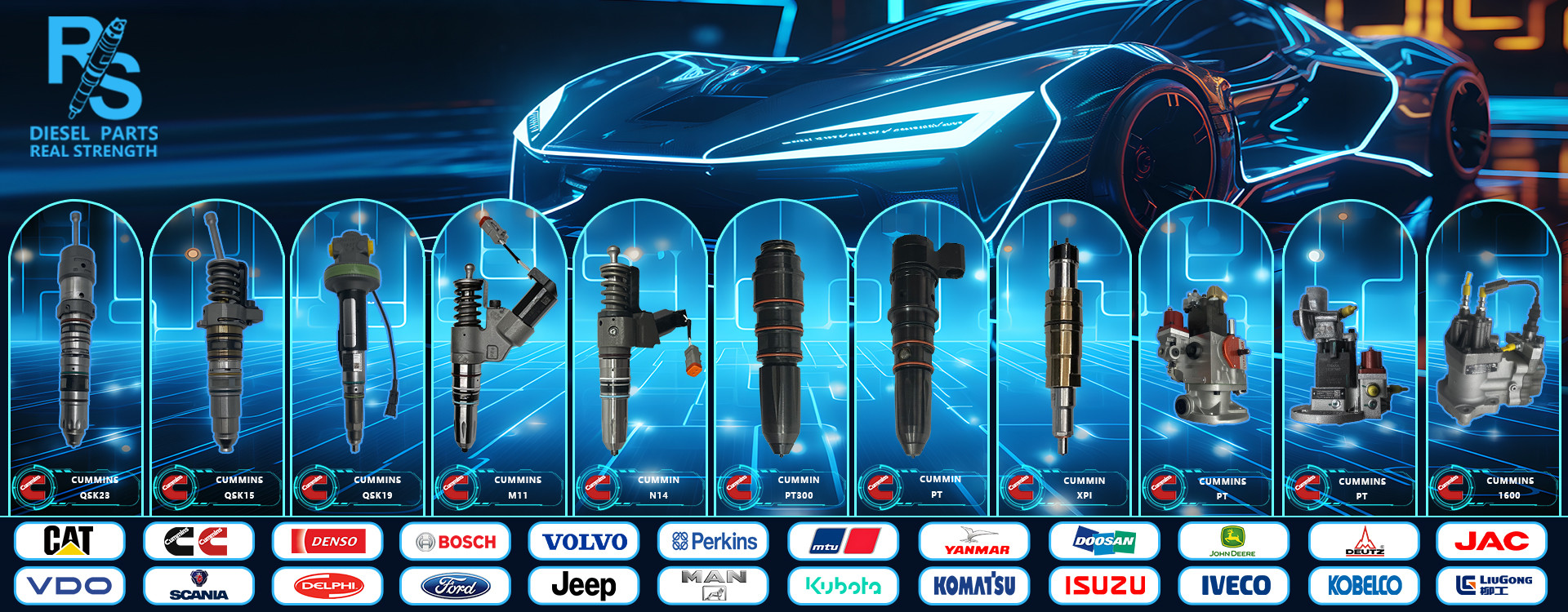 Qualidade Injetor diesel de Cummins Fábrica